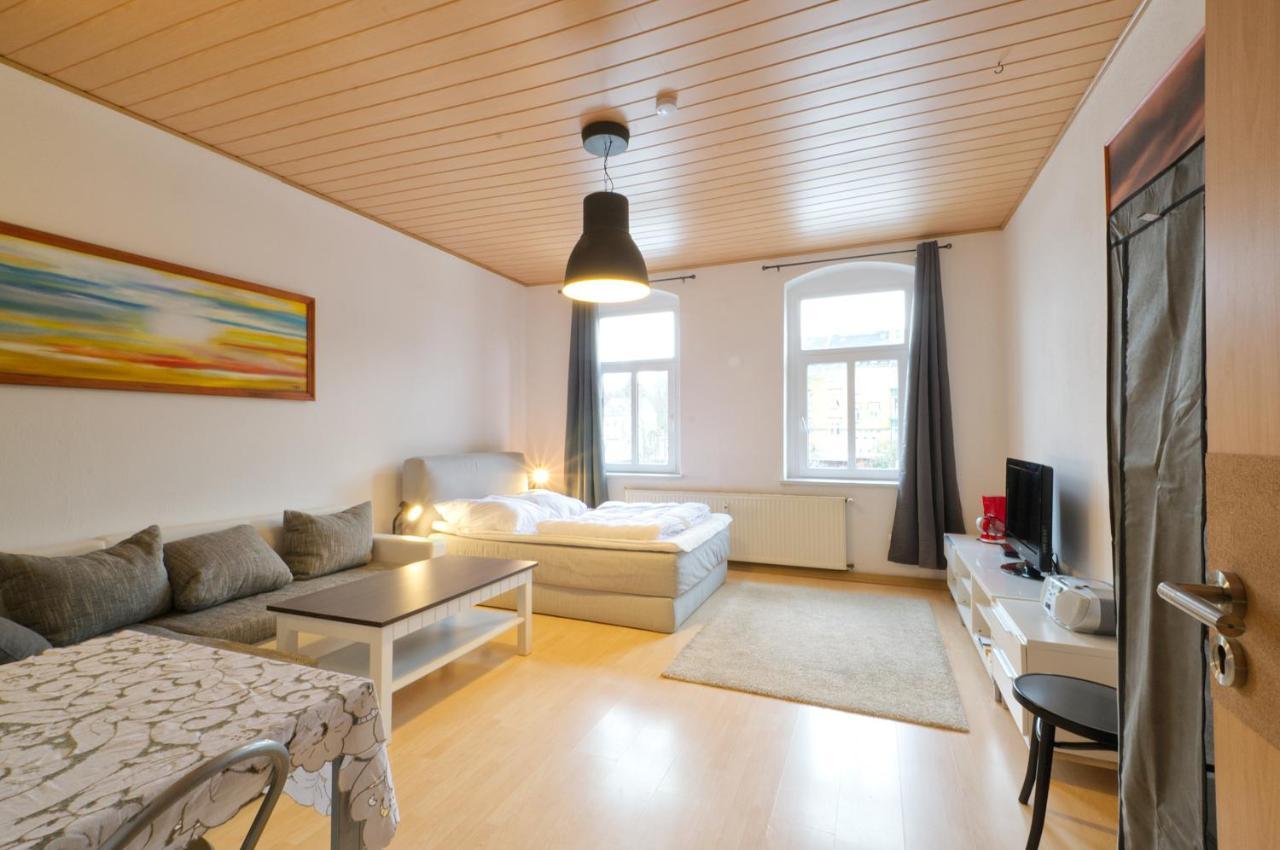 Ferienwohnung Am Busbahnhof Annaberg-Buchholz Bagian luar foto